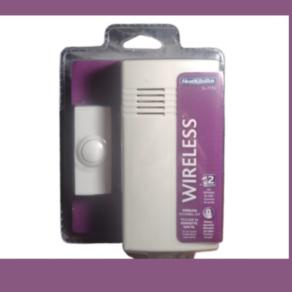 NIB Heath/Zenith Wireless Doorbell Kit SL-7750